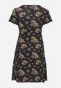 Rochie Bleumarin cu bej