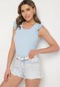 Top Albastru deschis