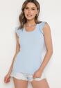 Top Albastru deschis