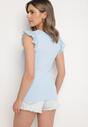 Top Albastru deschis