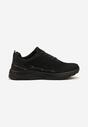 Czarne Buty Sportowe Sneakersy z Perforacją Ziraline