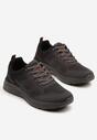 Ciemnoszare Buty Sportowe Sneakersy z Perforacją Ziraline