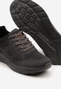 Ciemnoszare Buty Sportowe Sneakersy z Perforacją Ziraline