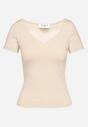 T-shirt Bej deschis