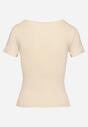 T-shirt Bej deschis