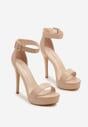 Pantofi stiletto Bej