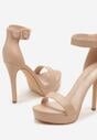 Pantofi stiletto Bej