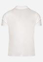 Biały T-shirt Polo z Bawełną Fodelira