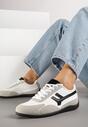 Białe Sneakersy Ozdobione Geometrycznym Wzorem Arulia
