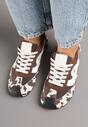 Wielokolorowe Sneakersy Ozdobione Geometrycznym Motywem Ardetia