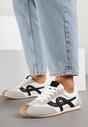 Białe Sneakersy Ozdobione Geometrycznym Motywem Ardetia