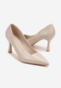 Pantofi stiletto Bej