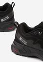Czarne Buty Sportowe Sneakersy Ozdobione Tłoczeniem Rilonea