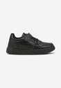 Czarne Buty Sportowe Sneakersy z Ozdobą Nolivine