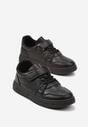 Czarne Buty Sportowe Sneakersy z Ozdobą Nolivine