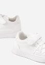 Białe Buty Sportowe Sneakersy z Ozdobną Aplikacją Venlorie