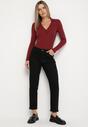 Czarne Casualowe Jeansy o Kroju Mom Fit Arettia