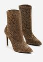 Botine Imprimeu leopard