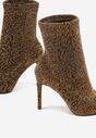 Botine Imprimeu leopard