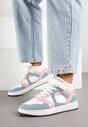 Sneakers Alb cu roz