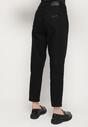 Czarne Klasyczne Jeansy o Kroju Mom Fit Fesianela