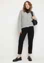 Czarne Klasyczne Jeansy o Kroju Mom Fit Fesianela