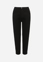 Czarne Klasyczne Jeansy o Kroju Mom Fit Fesianela