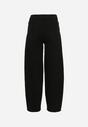 Czarne Jeansy o Kroju Slouchy z Regularnym Stanem Fesinasa
