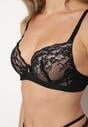 Sutien Negru cu roz