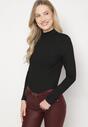 Czarna Bluzka Golf Typu Longsleeve Altera