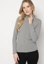 Szara Bluzka Golf Typu Longsleeve Altera