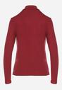 Bordowa Bluzka Golf Typu Longsleeve Altera
