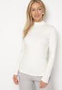 Biała Bluzka Golf Typu Longsleeve Altera