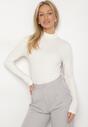 Biała Bluzka Golf Typu Longsleeve Altera