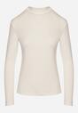 Biała Bluzka Golf Typu Longsleeve Altera