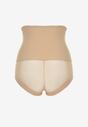 Beżowe Majtki Modelujące z Wysokim Stanem Liredia