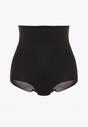 Czarne Majtki Modelujące z Wysokim Stanem Liredia