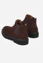 Brązowe Botki Typu Sztyblety Fezorra