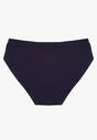 Granatowe Gładkie Majtki Figi z Bawełny Venessila