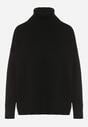 Pulover pe gât Negru