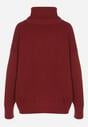 Pulover pe gât Roșu
