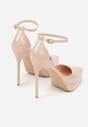 Pantofi stiletto Bej