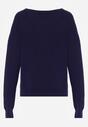 Tengerészkék pulóver