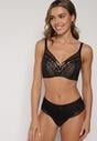 Sutien Negru cu bej