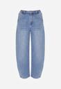 Niebieskie Jeansy z Bawełną w Stylu Balloon Vilinevera