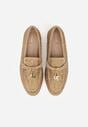 Mocasini Bej închis