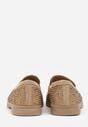 Mocasini Bej închis