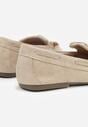 Mocasini Bej închis