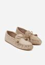 Mocasini Bej închis