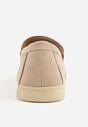 Mocasini Bej închis